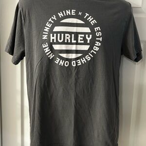 Hurley Charcoal Graphic Tee